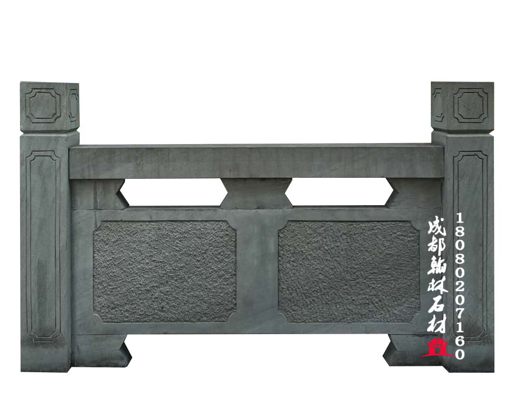 四川青石栏杆供货安装工程 