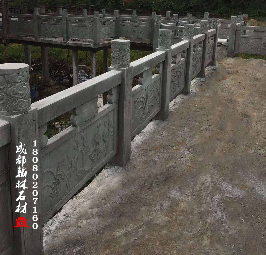 四川青石浮雕栏杆厂家价格常年不间断供应 