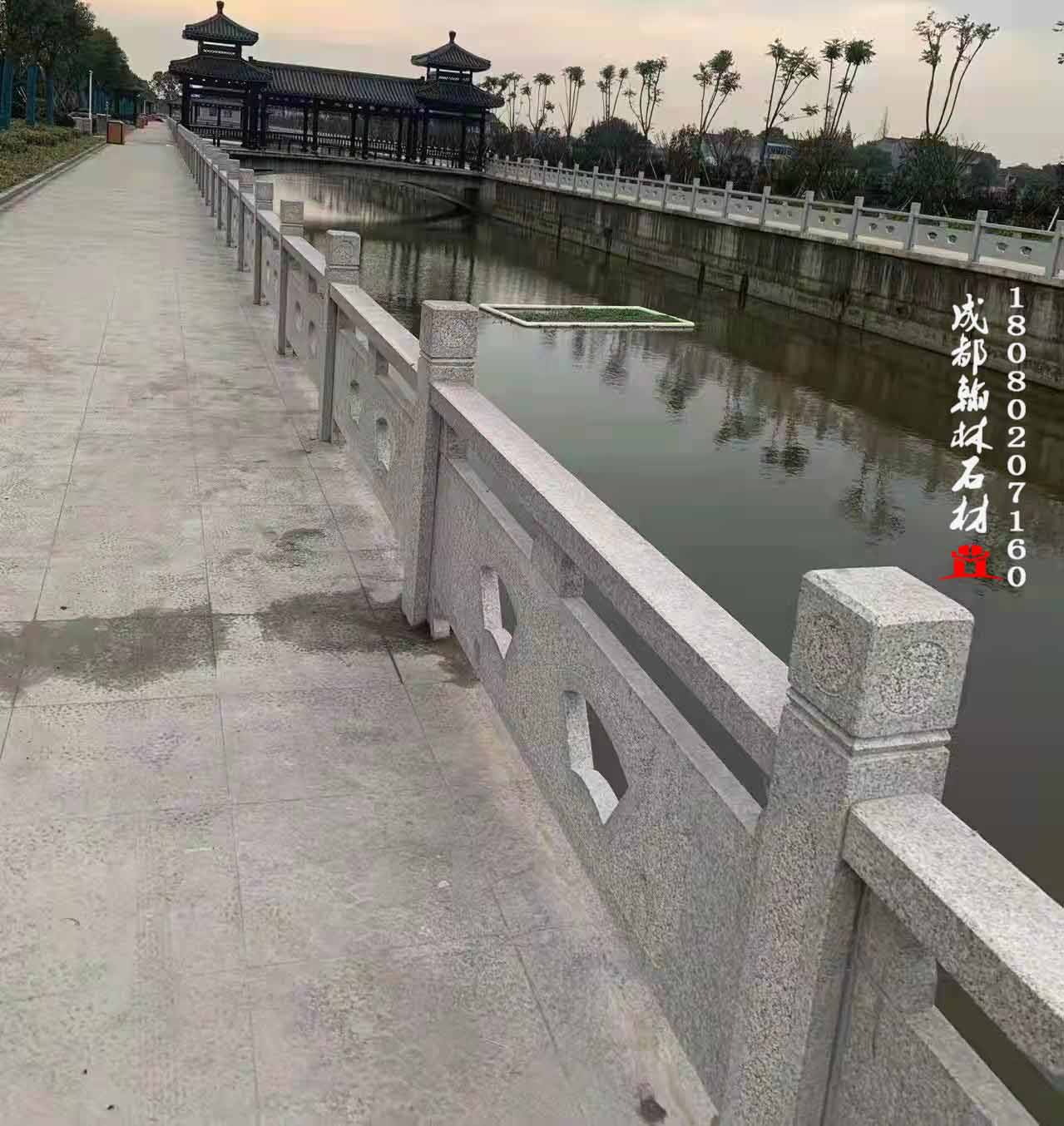 定做河道花岗石栏杆 