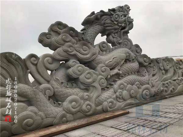 四川青石飞龙石雕 - 成都翰林石材有限公司 