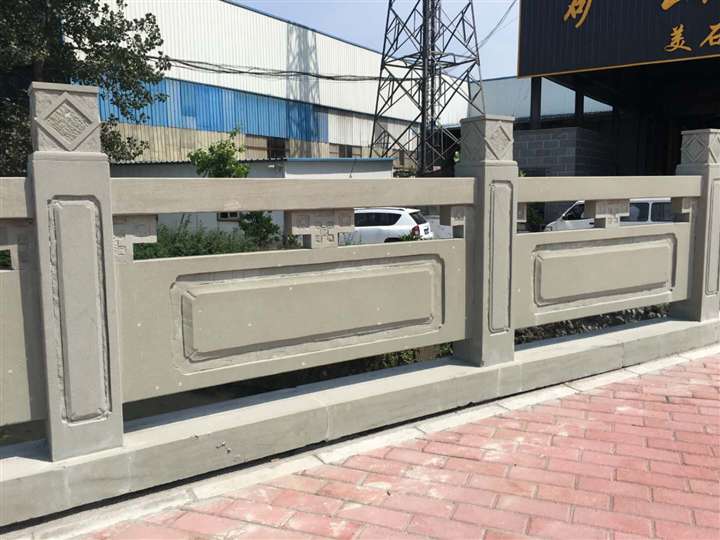 四川青石浮雕栏杆款 - 成都翰林石材有限公司 